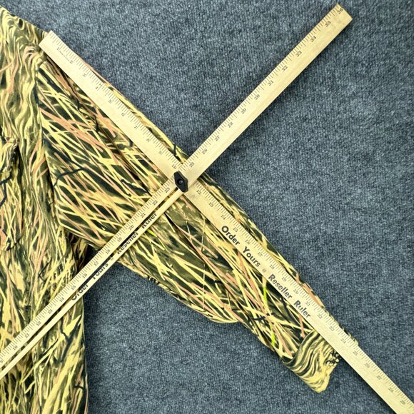 Made 2 Deceive Camo Shirt Mens Extra Large Button Down Hunting Outdoor Duck - Picture 15 of 16